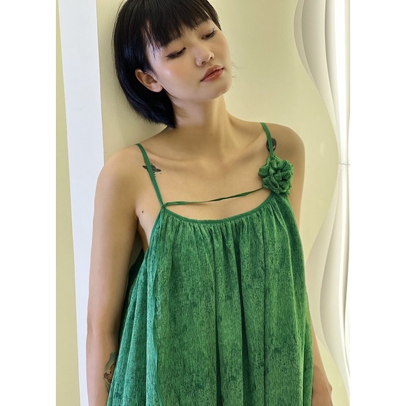 Váy maxi hai lớp kèm dây hoa mặc nhiều kiểu Juana - NAYEM