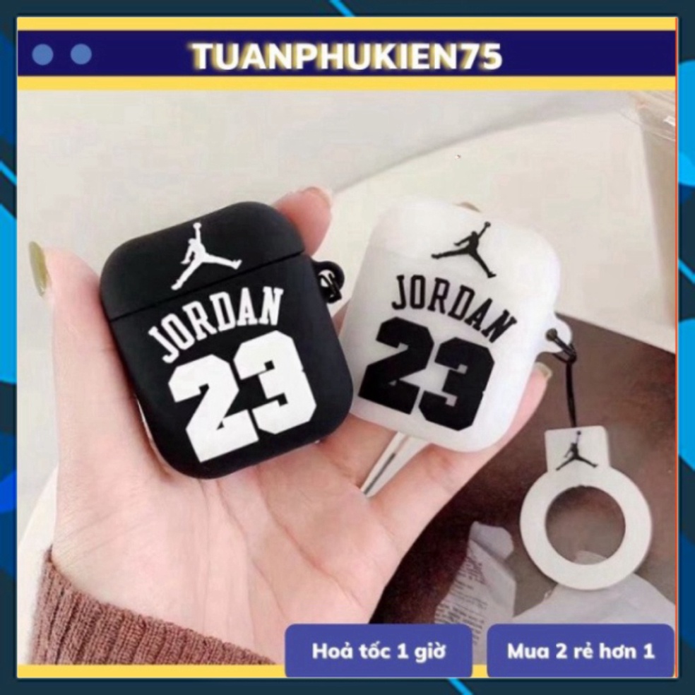 🔥 Case Ap 1/2 & Pro 🔥 Freeship 🔥 VỎ BỌC MODEL J0RDAN 23 - Cho Tai Nghe Không Dây (Bluetooth) - Tuanp