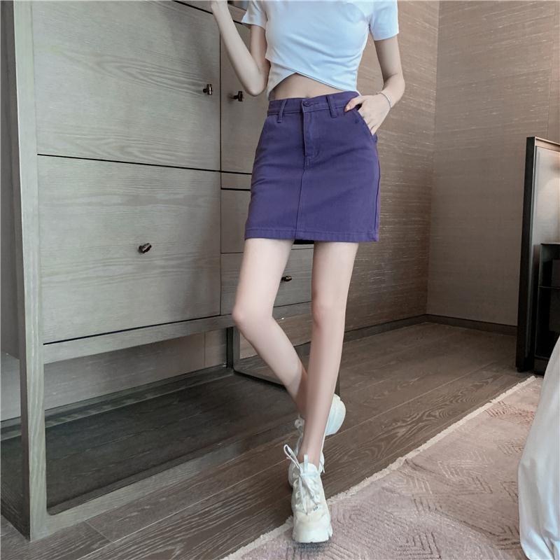 Quần Short Lưng Cao Dáng Chữ A Cỡ Lớn Phong Cách Mới @ -