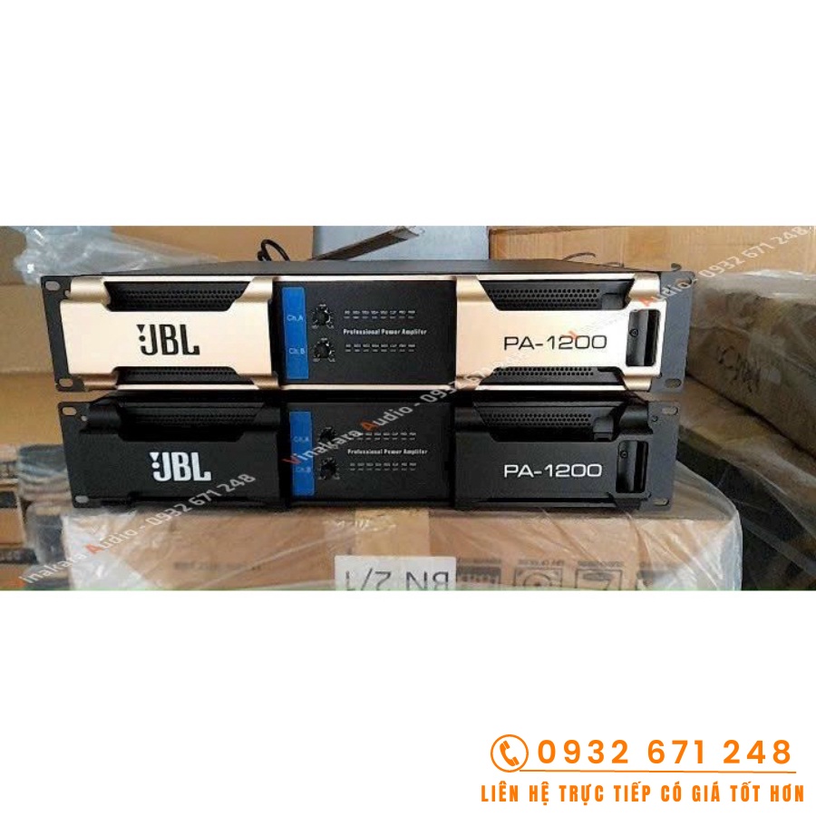 Cục đẩy công suất BL PA-1200, 32 sò, 1000W/1 kênh x 2, hàng nhập khẩu