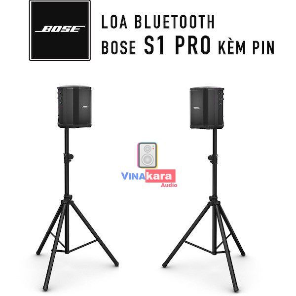 Loa Bose S1 Pro + Micro Exellvan Z1 Pro, Micro MTK1A, Micro DK209, Micro Amber Z1 - Loa Karaoke Di Động Chuyên Nghiệp