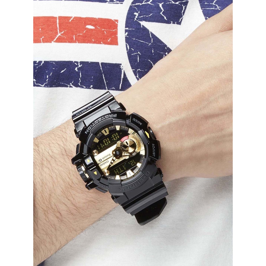 Đồng Hồ Nam Dây Nhựa Casio G-Shock GBA-400-1A9DR | Bluetooth | GBA-400-1A9
