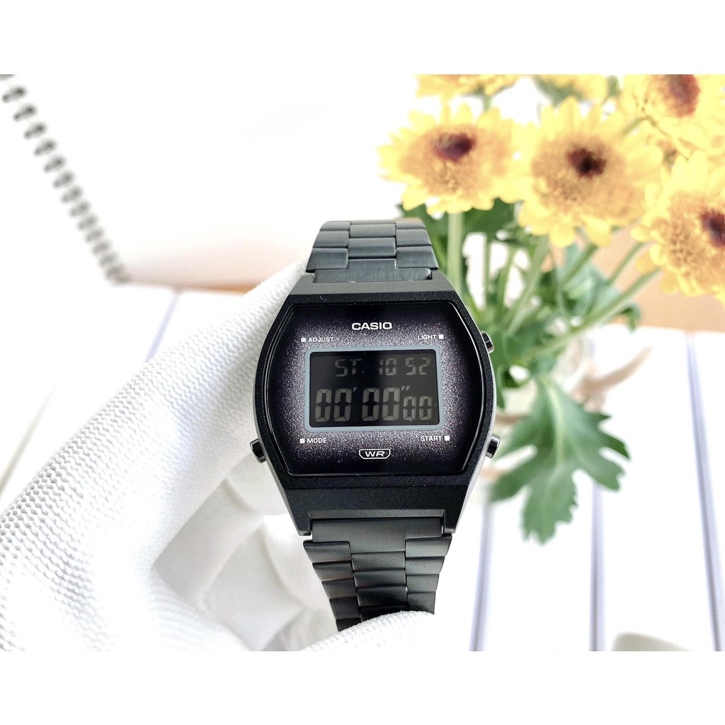 Đồng Hồ Nữ Dây Nhựa Casio B640WBG-1B | B640WBG-1BDF