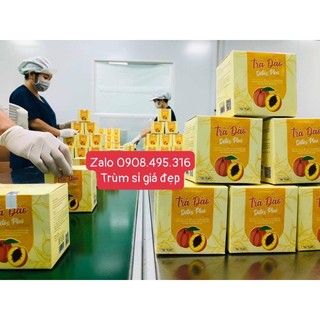 Trà đào giảm cân Detox Plus [CAM KẾT CHÍNH HÃNG] giảm cân an toàn, hiệu quả