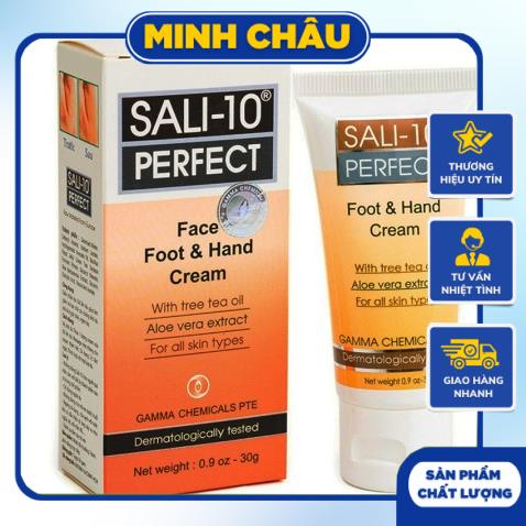 Kem Giảm Khô Da, Nứt Gót Chân Làm mềm da chân SALI-10 Perfect 30g