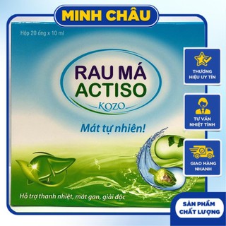 Rau má actiso kozo mát tự nhiên hỗ trợ thanh nhiệt, mát gan, giải độc