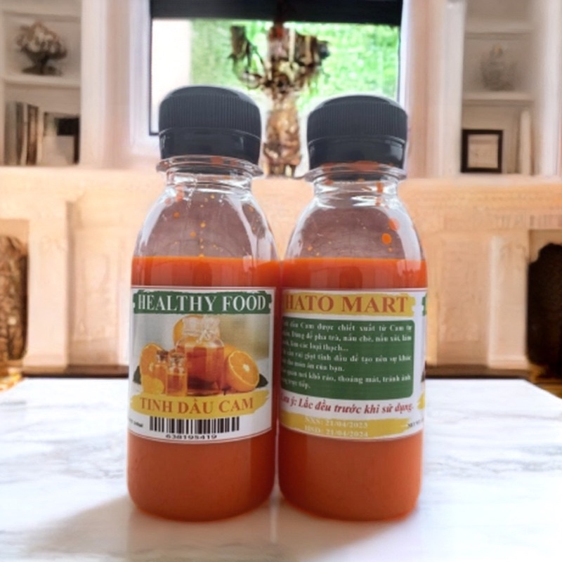 TINH DẦU CAM 100ml , tạo màu mùi cho món ăn