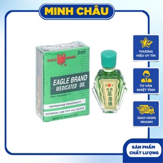 Dầu gió xanh Con Ó Eagle Brand Singapore