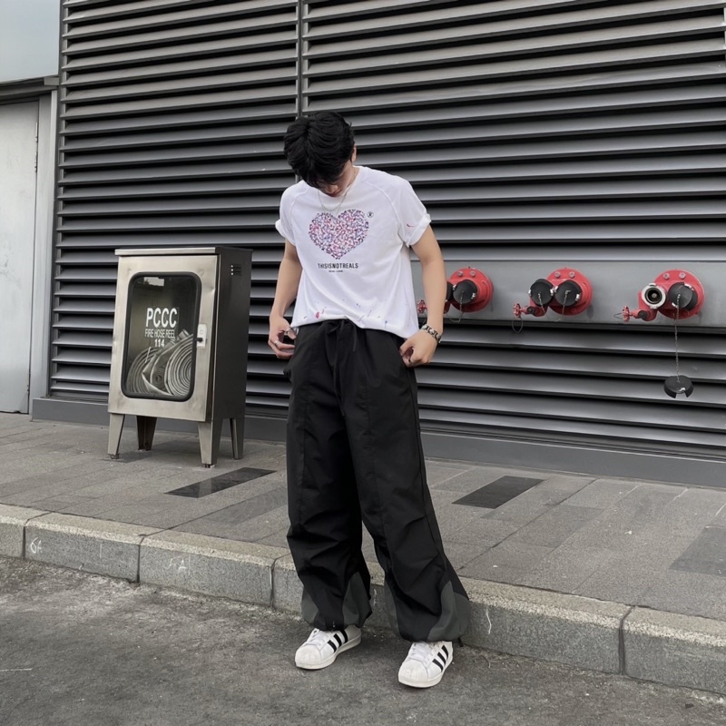 Quần dù lưng dây rút - QUẦN NHÃY DÙ