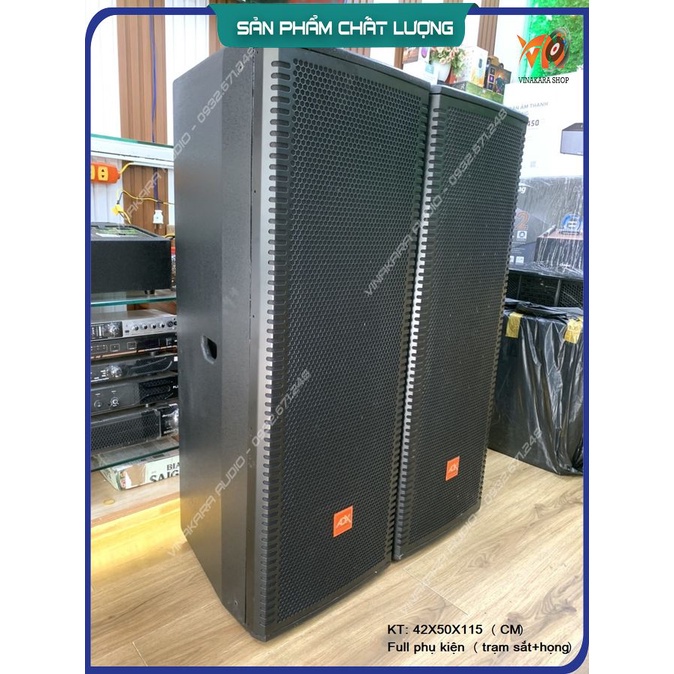 Vỏ thùng loa full karaoke 40 đôi, 4 tấc đôi, ván ép chất lượng - giá 2 cái