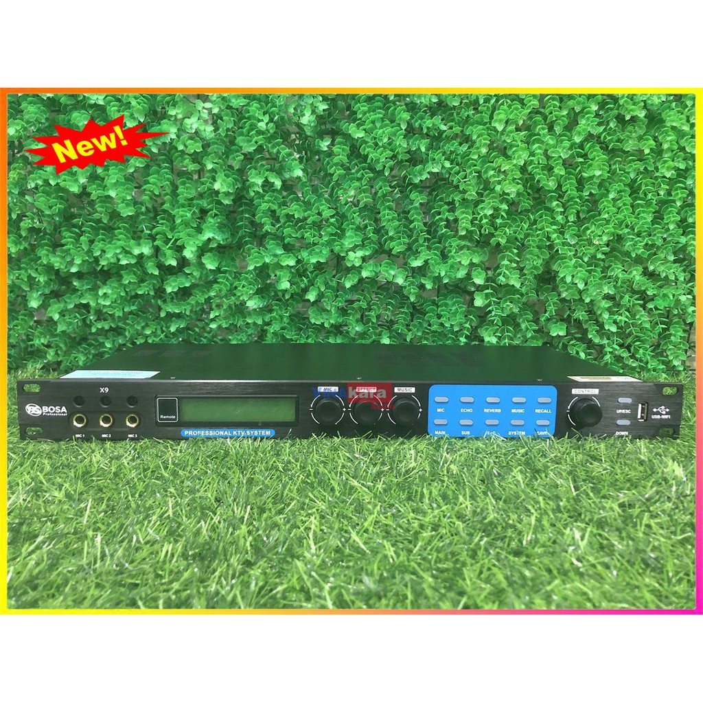 Vang số bosa X9 chính hãng, tặng kèm dây kết nối, BH 12 tháng