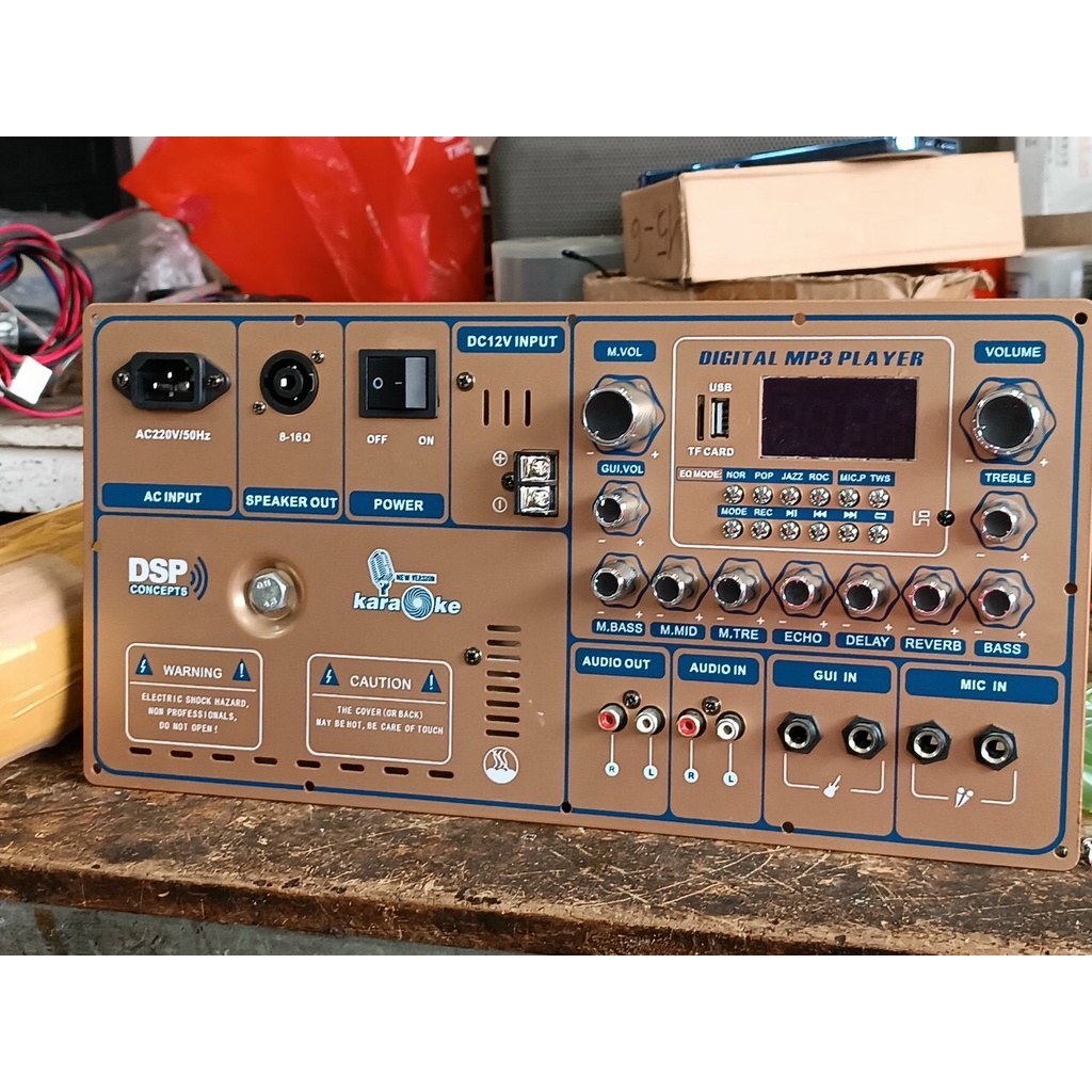 Mạch loa kéo công suất lớn, kích thước 19x38, 300-500w sử dụng cho bass 40cm, 50cm, 30cm