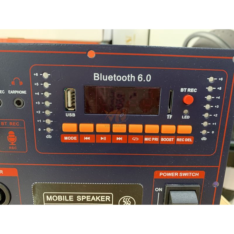 Mạch loa kéo 19x38cm bo đèn, công suất lớn, cho loa đơn đôi 40cm, 50cm coil 65 trở xuống