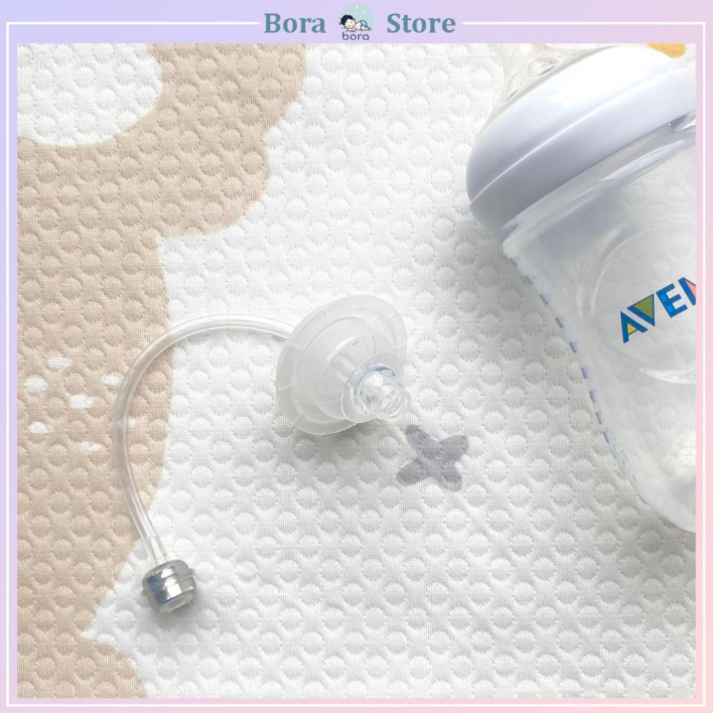 Ống tập hút bình sữa Avent Natural, dây ti sữa cho bé, giúp bé có thể ti bình với mọi tư thế đứng, ngồi, nằm