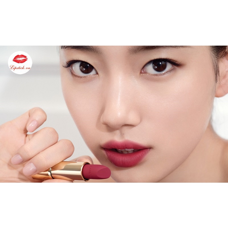 Son Lancome mini mầu 196 đỏ cam cháy và 888 mầu đỏ rượu