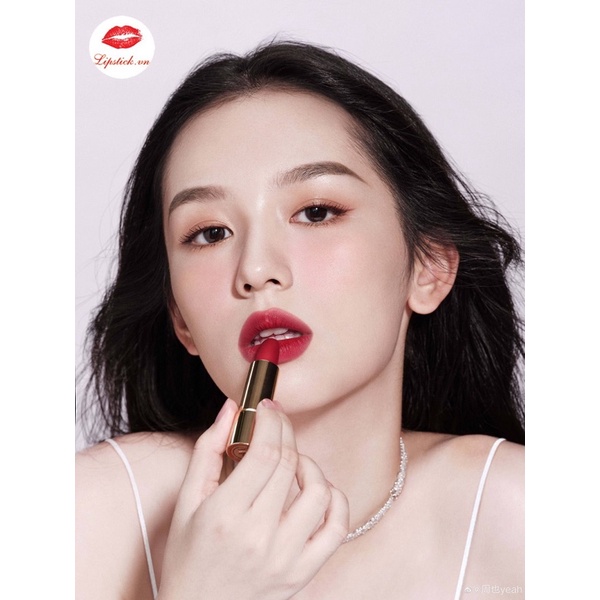 Son Lancome mini mầu 196 đỏ cam cháy và 888 mầu đỏ rượu