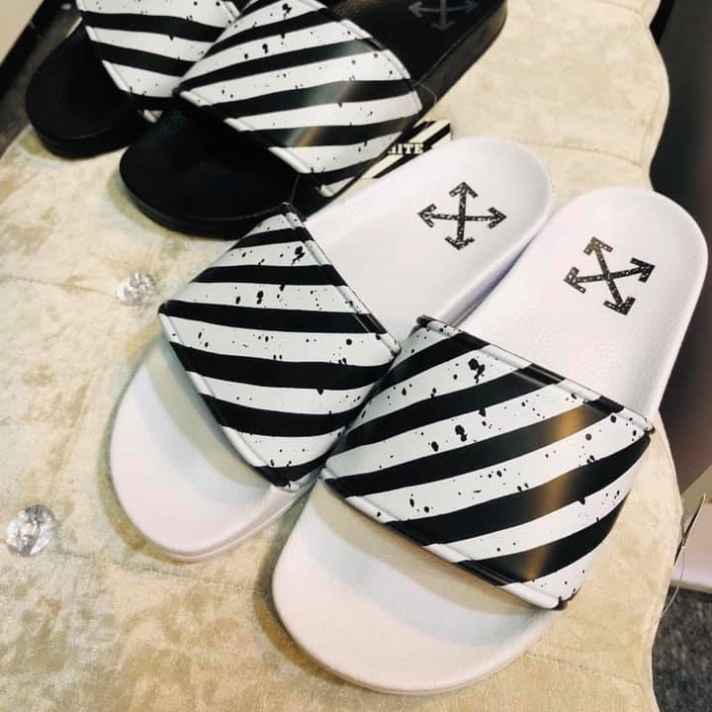 A [Hàng chuẩn] Dép Nam Nữ QUai NGang OFF White hot trend 2023 | BigBuy360 - bigbuy360.vn