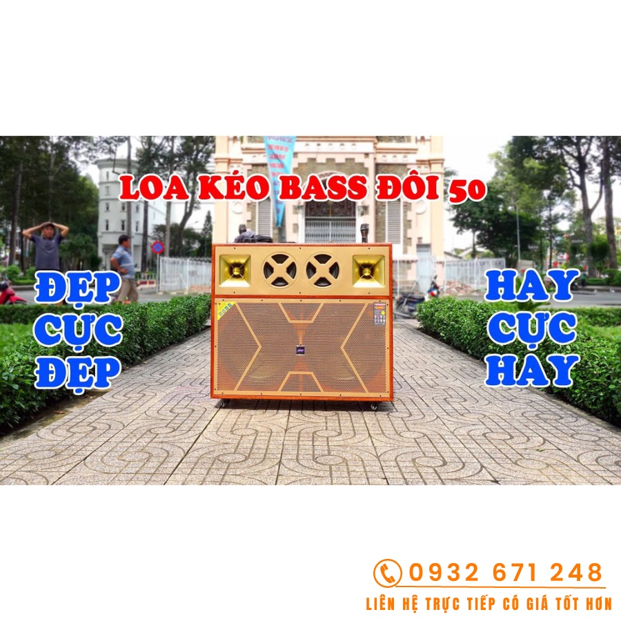 Loa Kéo Công Suất Lớn Di Động ADX-DP99, Bass 5 tâc đôi, Treble 450 và 2 Loa trung, Âm thanh cực đỉnh + Tặng kèm 2 micro