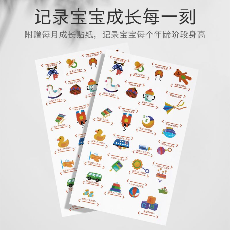 Thước Đo Chiều Cao Dán Tường Chuyên Dùng Cho Bé Sơ Sinh