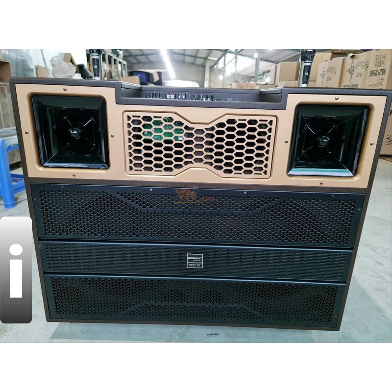 Vỏ thùng loa kéo xài mạch 19x38, ván mdf cao cấp, có kèm 2 lỗ loa trung 16