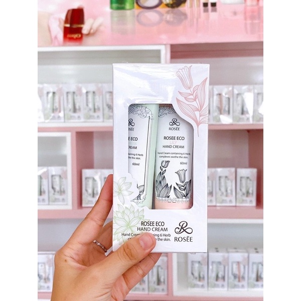 Bộ 2 Kem Dưỡng Da Tay Nước Hoa Cao Cấp Rosee