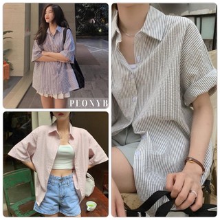 Áo sơ mi dài tay oversize vải xốp mềm mịn thời trang hothit SM4