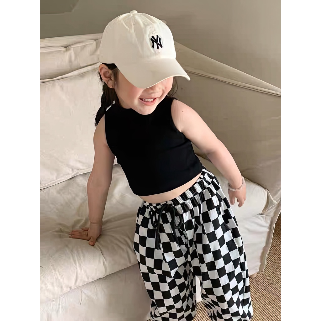 Áo Thun Croptop Bé Gái HML  Chất Cotton 4C Phong Cách Sành Điệu Size Đại  A1