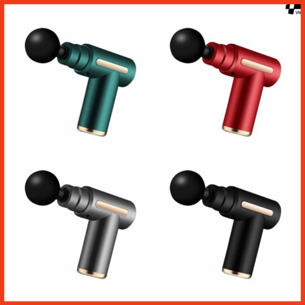 Máy Massage Cầm Tay Mini - Súng Massage Cầm Tay Mini Toàn Thân 6 Cấp Độ Chuyên Sâu Đa Năng Tiện Lợi