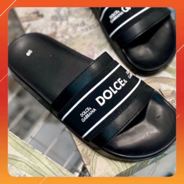 Dép Quai Ngang DG Nam In Logo Chữ Siêu Đẹp - Dép DG Nam Đế Cao Su Siêu Xịn