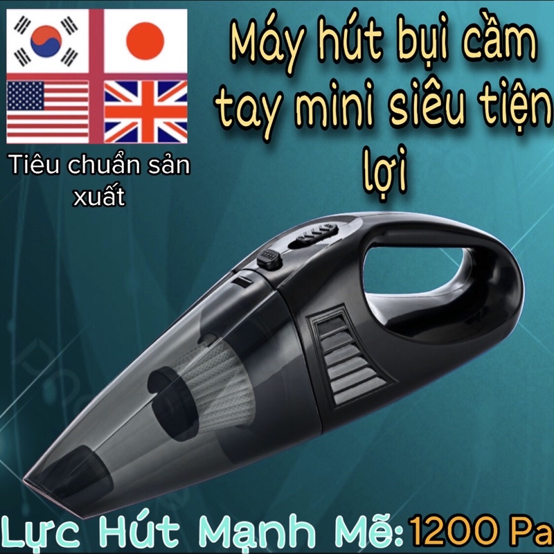 Máy hút bụi cầm tay mini Vacuum Cleaner tiêu chuẩn châu âu