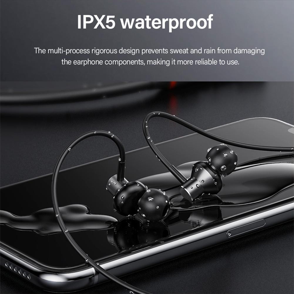 [SẴN HCM] Tai nghe thể thao Bluetooth Lenovo HE05X II - Chống ồn - Chống nước - Có micro - màu ĐEN