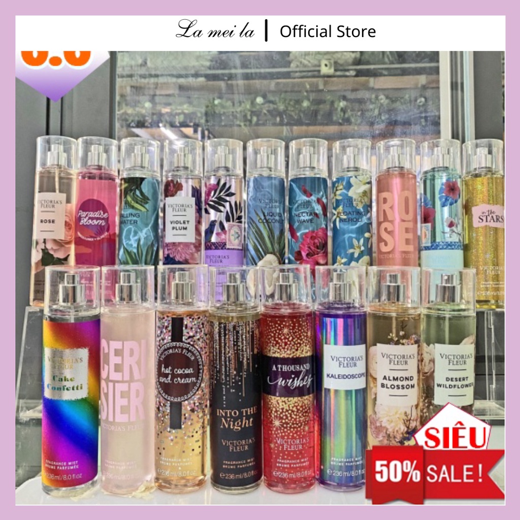 Nước hoa body mist VICTORIA 236ml hương thơm bền lâu 2360 | BigBuy360 - bigbuy360.vn