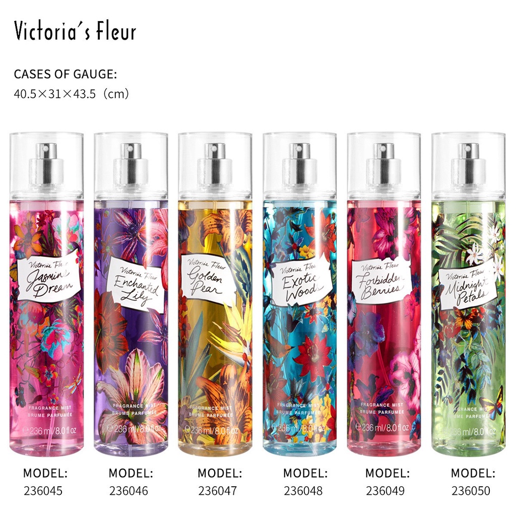 Nước hoa body mist VICTORIA 236ml hương thơm bền lâu 2360 | BigBuy360 - bigbuy360.vn