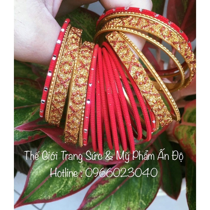 Vòng tay Ấn Độ - Set 24 chiếc - Size 2.4