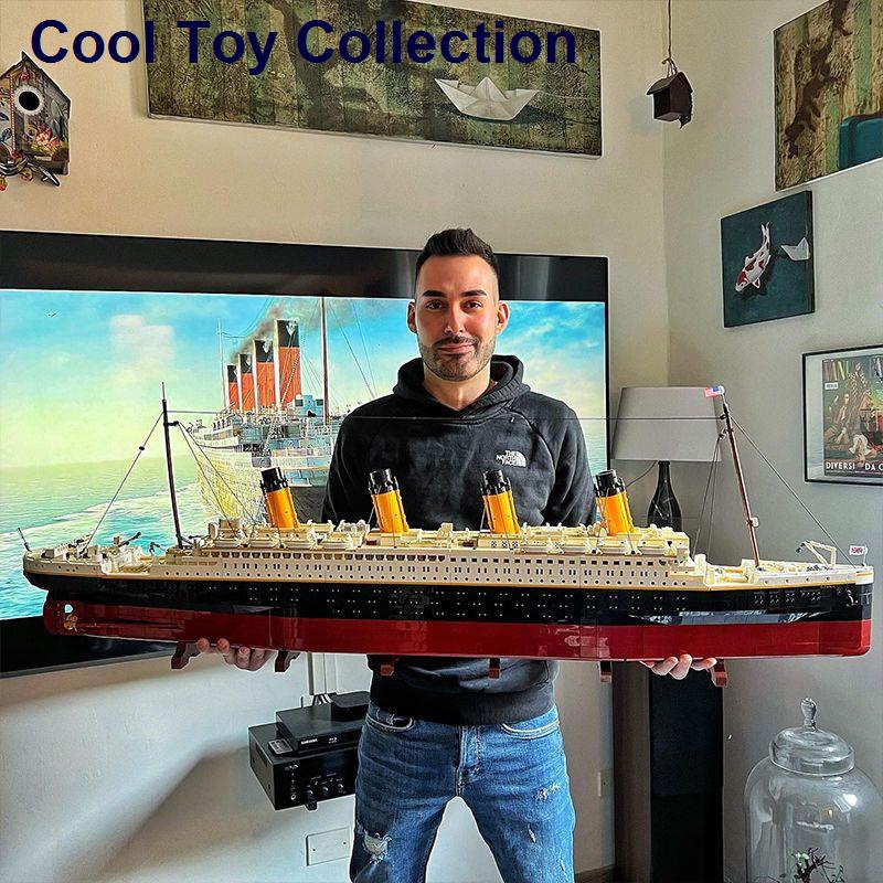 🔥 Có hàng tồn kho 🌟Tương thích LEGO Micro Pellet Khối xây dựng cho người lớn Độ khó cao đến Titanic bé trai ghép quà t
