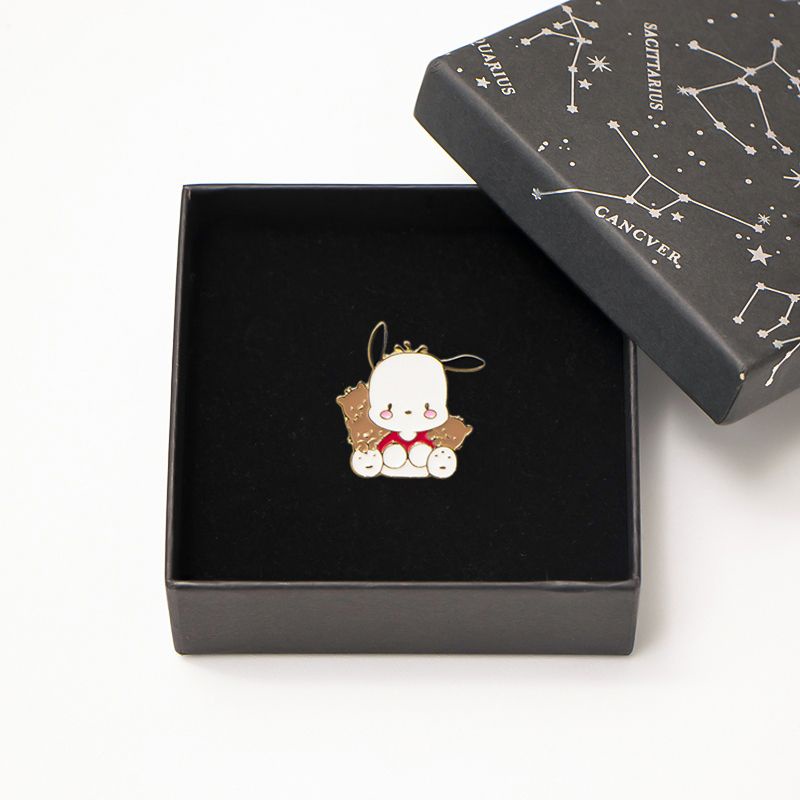 Ghim Cài Áo Kim Loại Hình Cún Pacha Hoạt Hình Dễ Thương