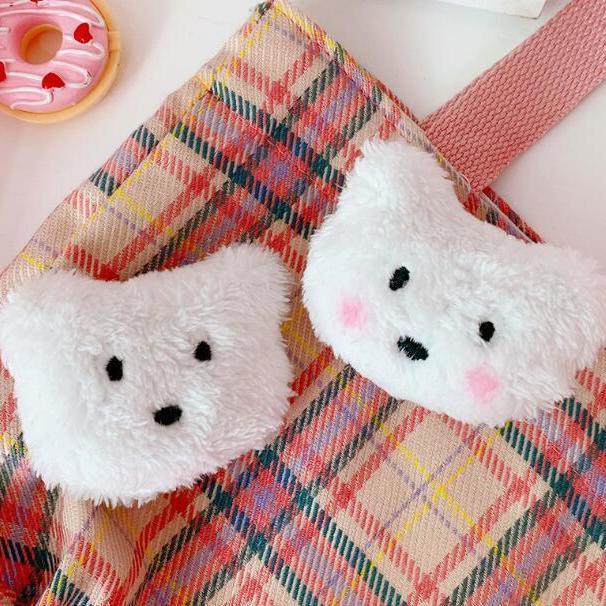 Trâm Cài Áo Hình Gấu Bông Ba Chiều Mềm Mại Dễ Thương