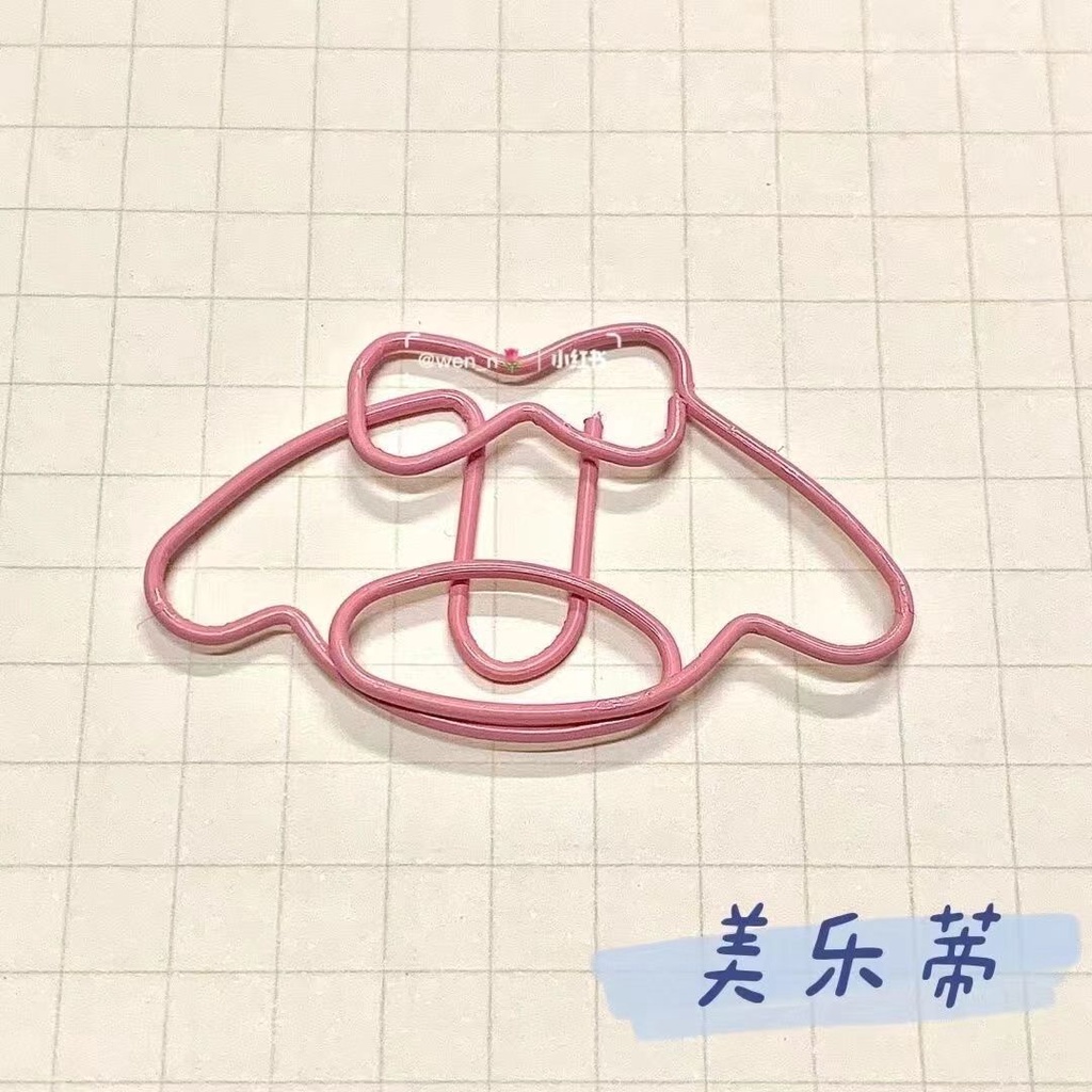 Ghim Cài Giấy Hình Sanrio Hoạt Hình Dễ Thương Sáng Tạo