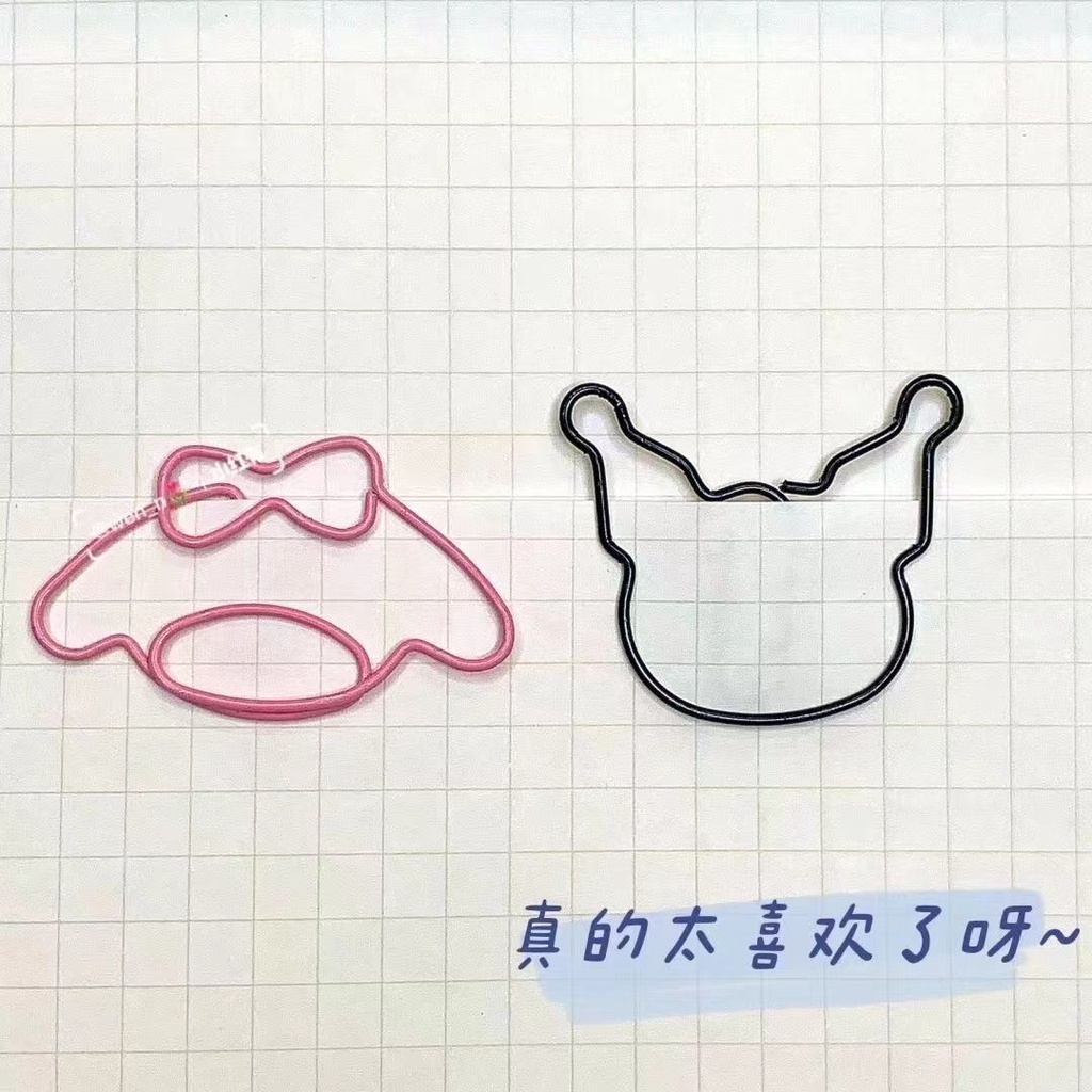 Ghim Cài Giấy Hình Sanrio Hoạt Hình Dễ Thương Sáng Tạo