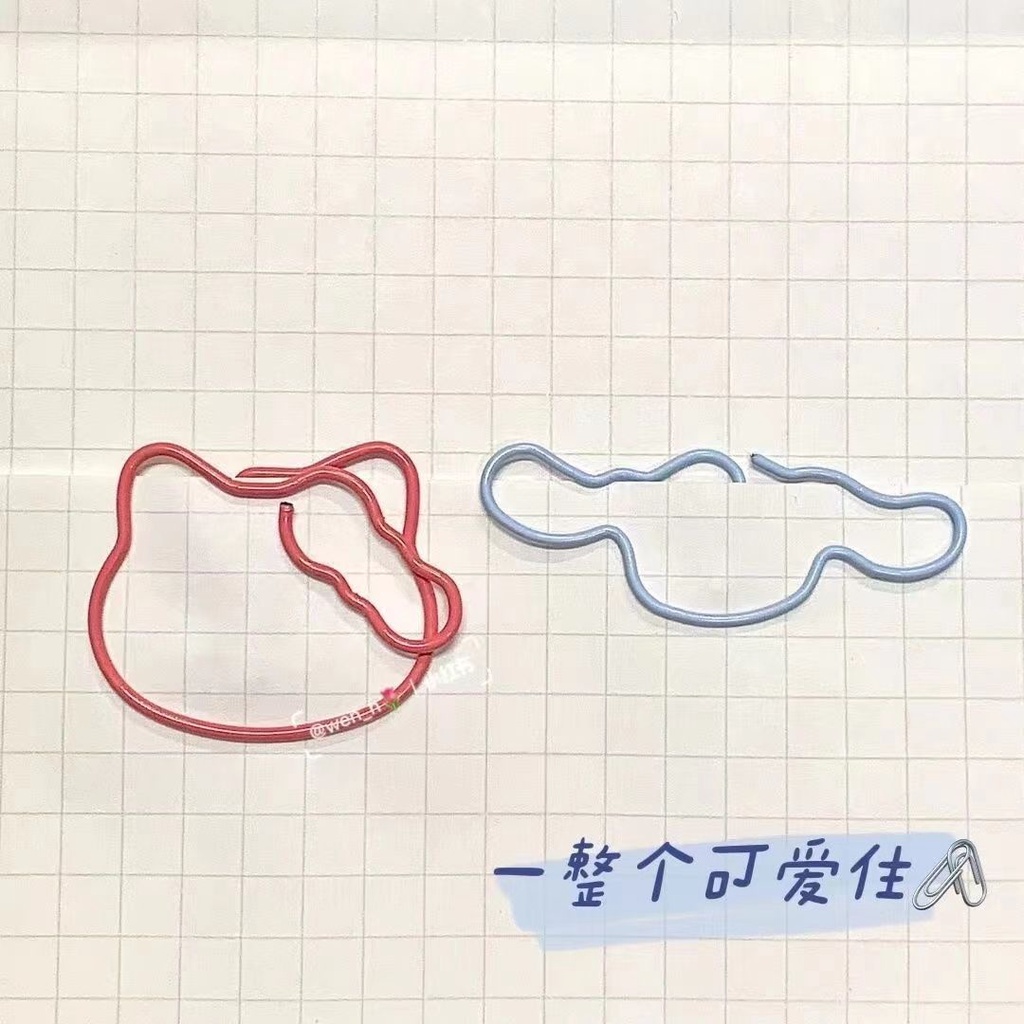 Ghim Cài Giấy Hình Sanrio Hoạt Hình Dễ Thương Sáng Tạo