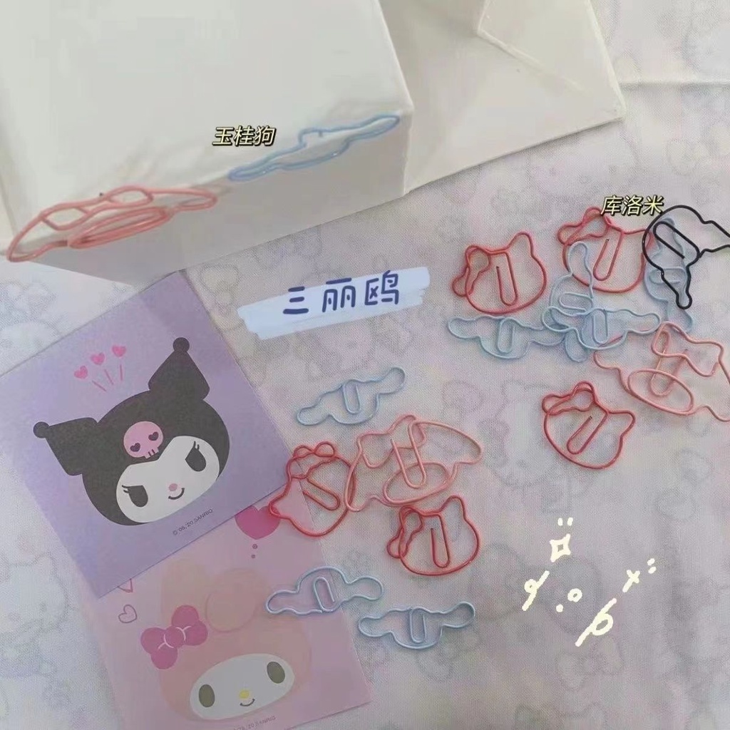 Ghim Cài Giấy Hình Sanrio Hoạt Hình Dễ Thương Sáng Tạo