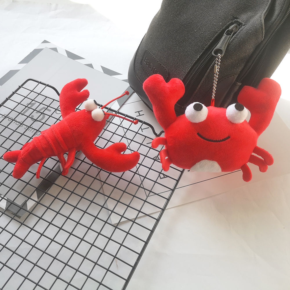 Ghim Cài Áo Hình Khủng Long / Gấu Trúc / Chó Shiba Hoạt Hình Nhồi Bông Chống Ánh Sáng Phong Cách Hàn Quốc