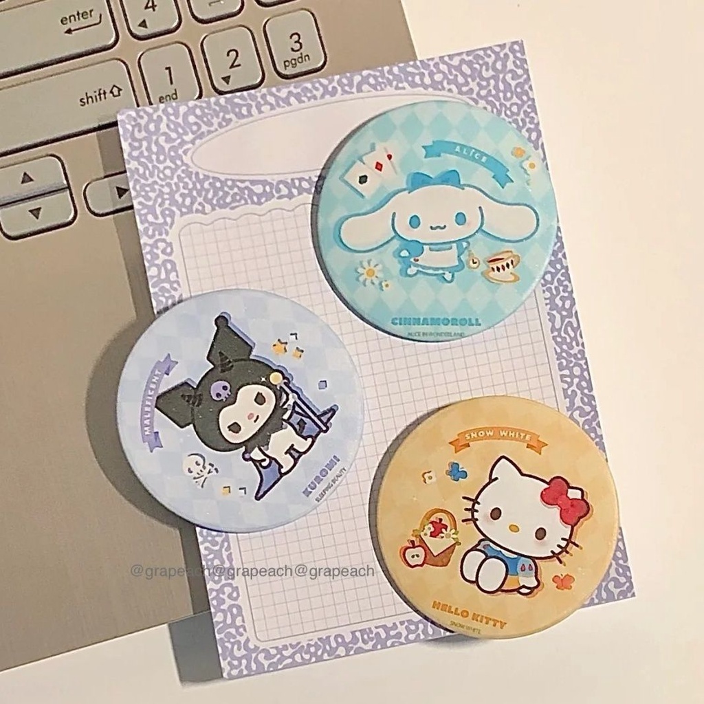 Ghim Cài Áo Hình Quyển Sách Đỏ Nhỏ Với Huy Hiệu Sanrio Hoạt Hình Melody Siêu Dễ Thương Cho Học Sinh Tiệc Tùng