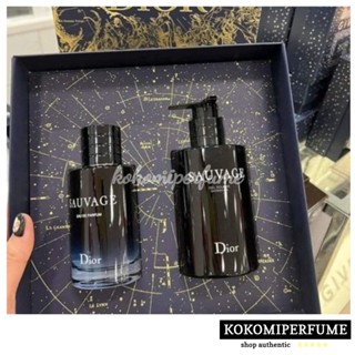 Set nước hoa và sữa tắm DIOR SAUVAGE EAU DE PARFUM