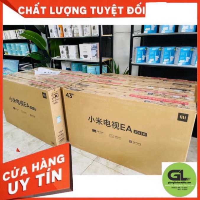 [ cam ơn quý khách đã quan tâm Miễn phí ship và lắp đặt Miễn phí ship và lắp đặt Smart Tivi Xiaomi EA43 2022 Series - 43