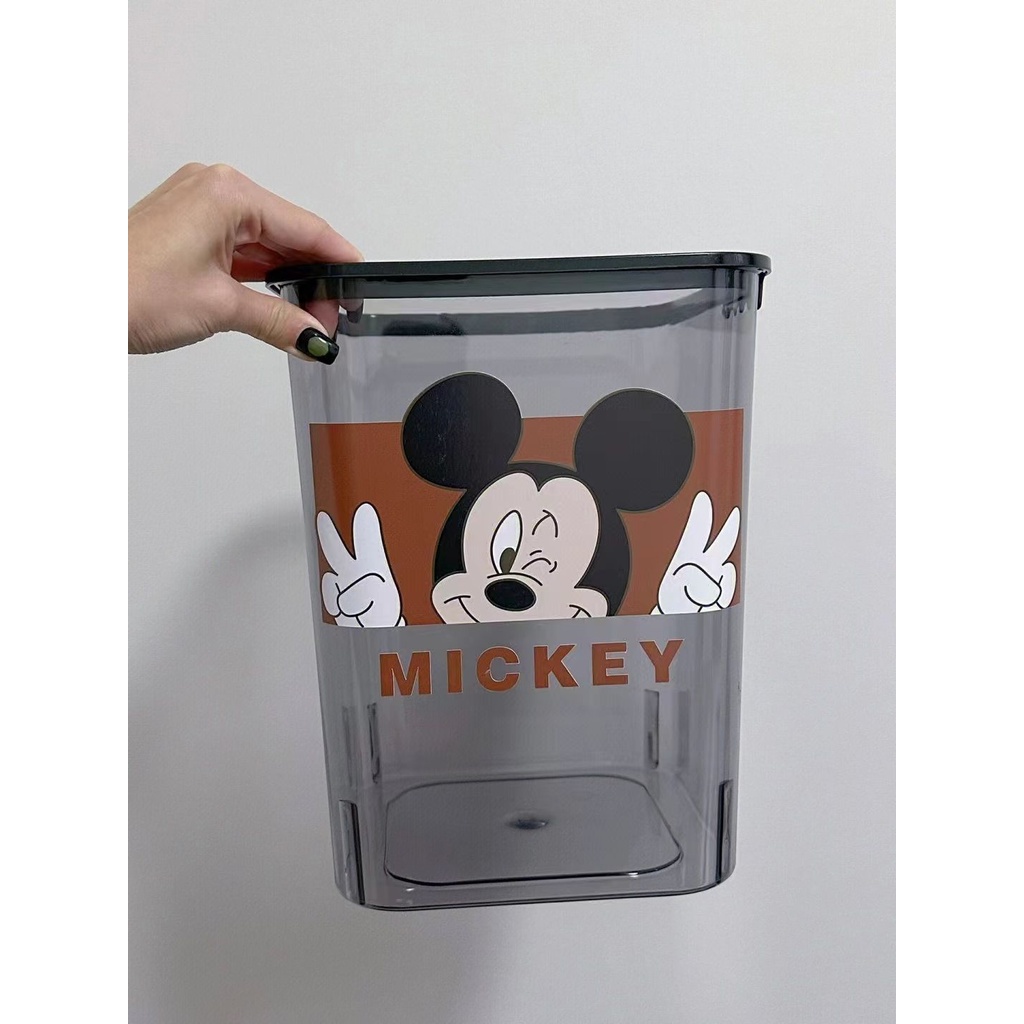 Thùng Rác Hình Chuột Mickey Chống Thấm Nước Tiện Dụng Cho Gia Đình / Phòng Khách / Phòng Ngủ / Nhà