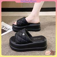 Dép lê đế dày thời trang mẫu mới 2023 nữ đi bên ngoài
