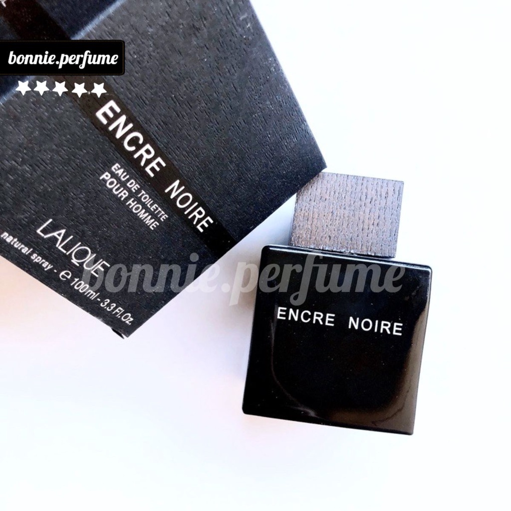 Nước hoa Lalique Encre Noir 10ml EDT Spray / Chuẩn authentic