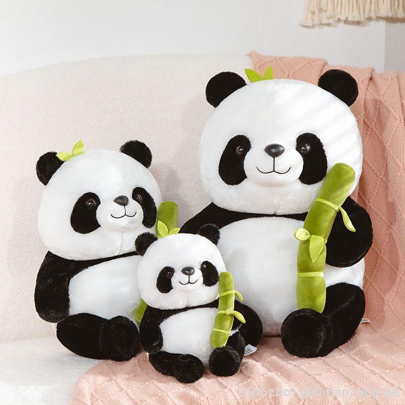 Búp Bê Gấu Trúc Dễ Thương Gấu Trúc Siêu Dễ Thương Ăn Măng Búp Bê Búp Bê Bé Trai Và Bé Gái Trẻ Em Tặng Gấu Sang Trọng Đồ