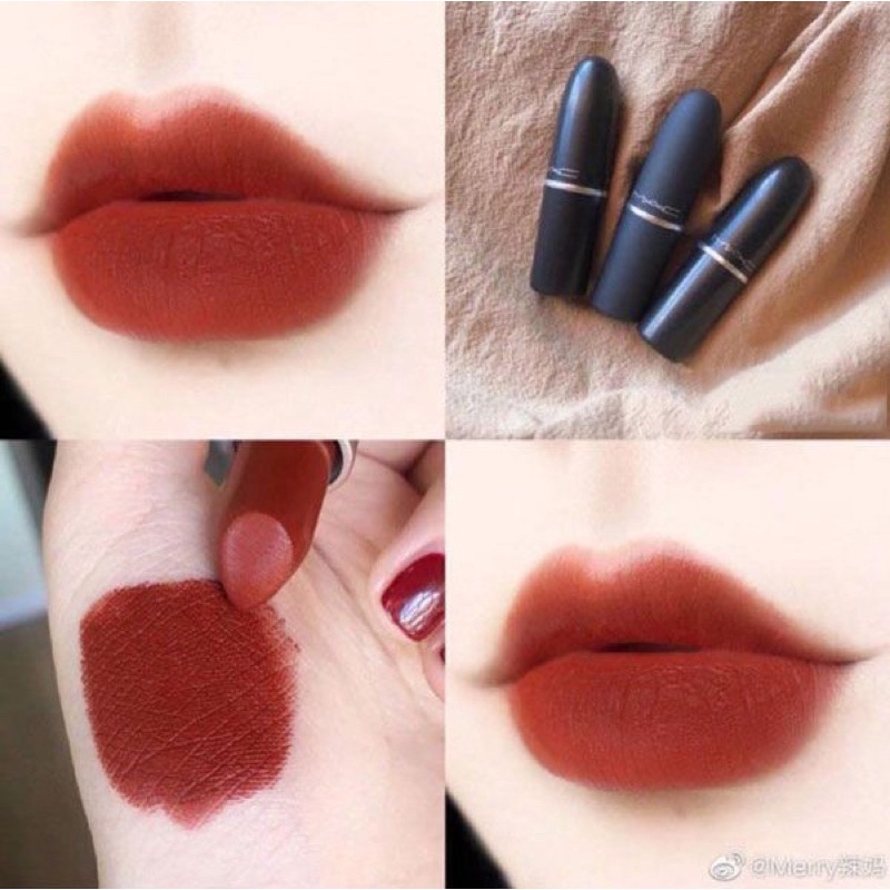 Son lì MAC Marrakesh màu đỏ gạch